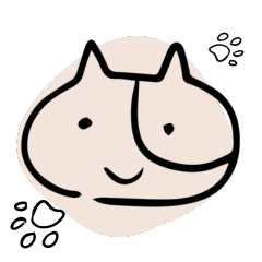 Icon Katze und Pfotenabdruck